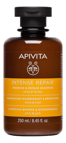Apivita Intense Repair Shampoo Nutritivo Y Reparador 250ml