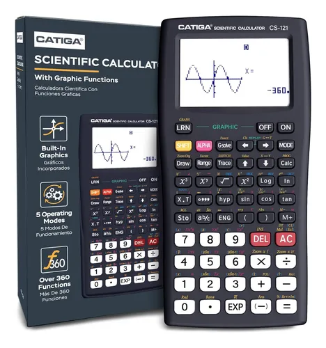 Calculadora Gráfica Catiga Cs121 Con Sistema Programable En
