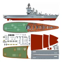 Comprar Barco Bfr Porta Helicopteros 1:350 Papercraft (envio X Mail)