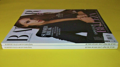 Eiza Gonzalez Revista Harpers Bazaar 2017 Lote 2 Portadas (Usado)