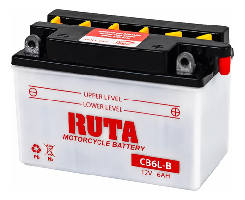 Baterias Para Motos Cb6l-b Ruta +d