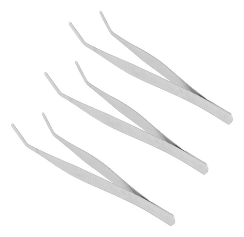 Pinzas Curvas De Acero Inoxidable, 10 Unidades, Herramientas
