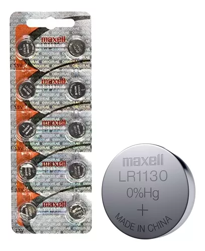 Pila de Reloj 1.5 Voltios Blister X 10 Maxell LR1130