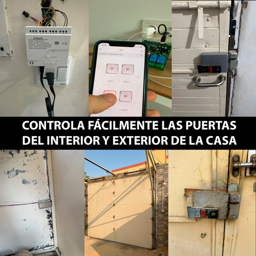 Domotica Hogar Inteligente Wifi 4 Canal Control Remoto Rf433