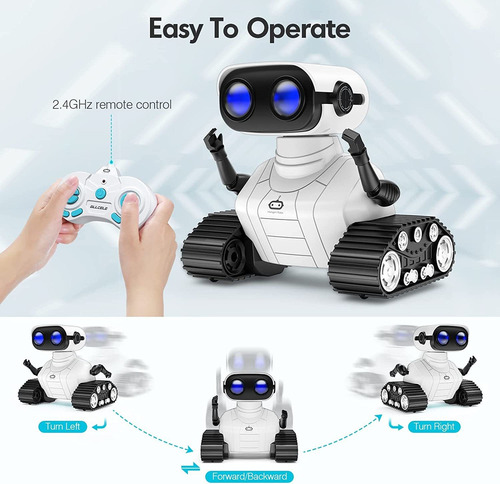 Ebo Robot Toys Robô Rc Recargable Para Niños Meninos