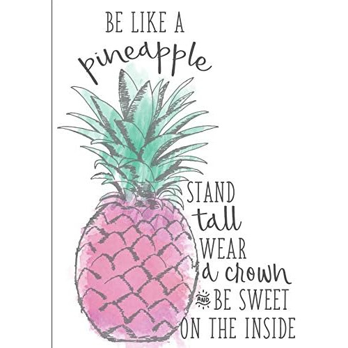 Dwpq2467 Like Pineapple Wall Quote Pink