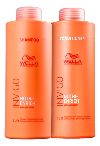  Wella Invigo Nutri Enrich Kit Sha 1 L + Cond 1 L Original