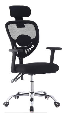 Silla De Oficina Gerencial Ergonomica Azteca Negra