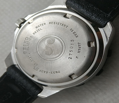 Seiko Quartz Sports Diver 150m 7n33-6a3f Modelo Raro De 1992