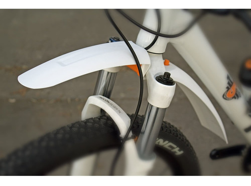 Tapabarros Delantero 26 A 29 Shockboard Xl Blanco