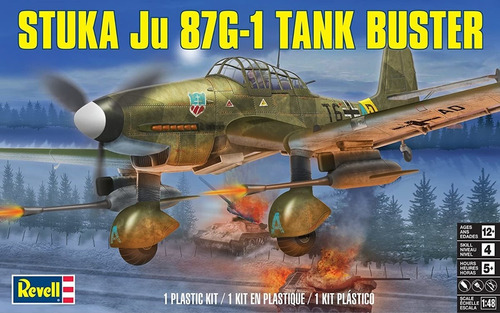 Stuka Ju 87g-1 Tank Buster Revell 1/48