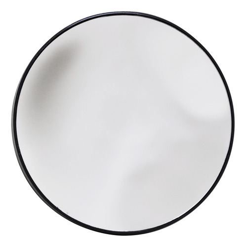 Espejo Para Maquillaje Luz Led + Espejo 10x Ventosa Q2151 Marco Negro