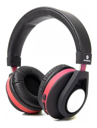 Headphone Bluetooth Gt Follow Goldentec Vermelho Gt5btvr