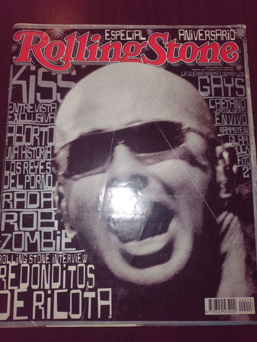 Indio Solari Revista Roling Stones!!!! (Usado)