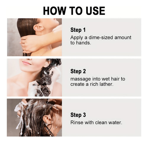 O Shampoo Polygonum Multiflorum Limpa O Couro Cabeludo E For