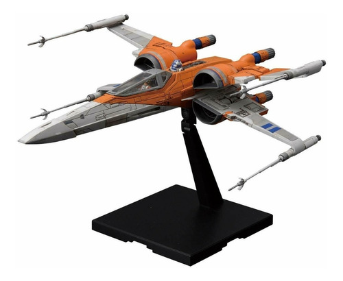 Bandai Model Star Wars Poe's X-wing Fighter 1/72 Scale