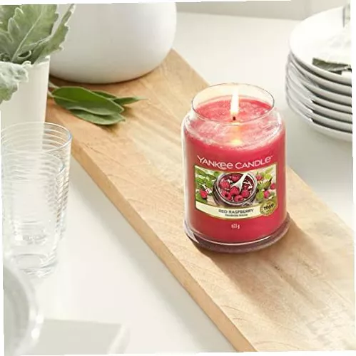 Yankee Candle Vela en un Vaso Doze, la víspera de Navidad, Rojo, Frasco  Grande : : Hogar y cocina