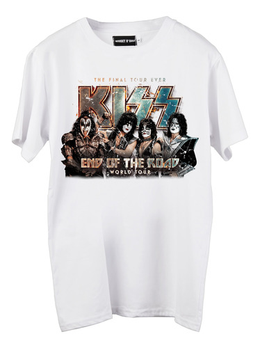 Remera Kiss - End Of The Road (nevado,negro O Blanco)