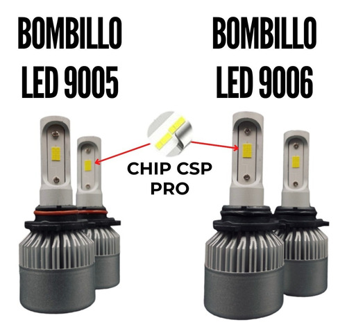 Bombillo Luces Led 9005 Y 9006 Chevrolet Tahoe 2002-2007