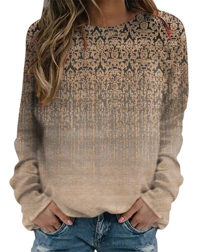 Famoore Crop Top Sudadera Algodon Mujer Otoño Invierno Manga