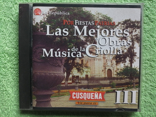 Eam Cd Las Mejores Obras D La Musica Criolla 3 Florez Ayllon