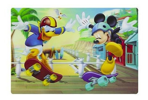 Disney Mickey Mouse Kids - Mantel Individual 3d Juego De 2