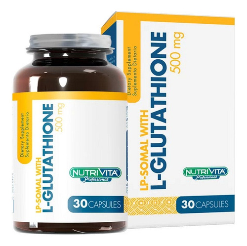 L-glutathione 500 Mg Nutrivita - Unidad a $3400