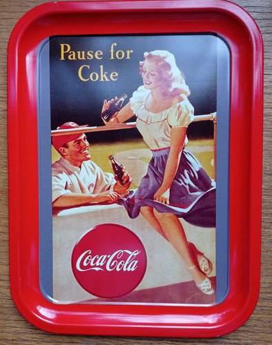 Bandeja Coca Cola 1992 Pause For A Coke