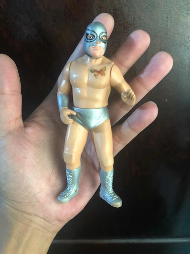 Figura Del Luchador Ángel Azteca Lucha Libre