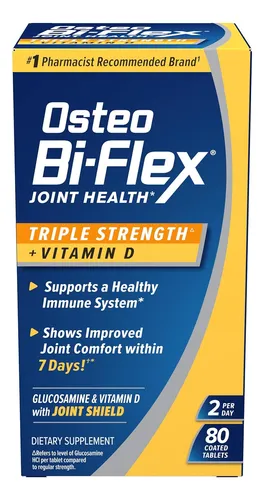 Osteo Bi-flex Triple Fuerza(5) Con Vitamina D Glucosami...