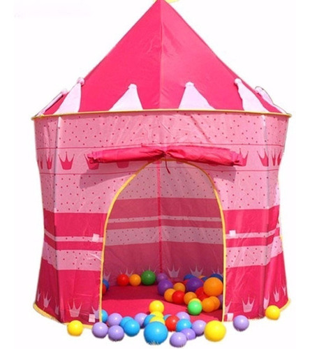 Carpa Juguete Castillo Para Niña Princesa Disney Casa Jardin