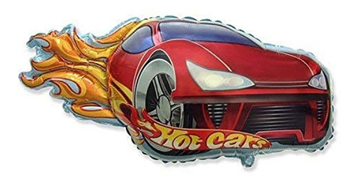 Party Brands Hot Car, 31'', Rojo