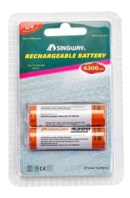 Pilas Aa Recargables Blister X2 4300