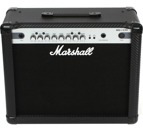 Cubo Marshall Mg30cfx-b P Guit 30 Watts Mp3 Cor Preto
