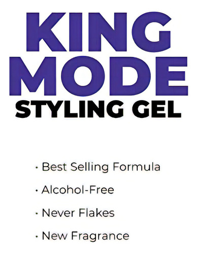 Gel Para Peinar Johnny B. King Mode, 32 Onzas