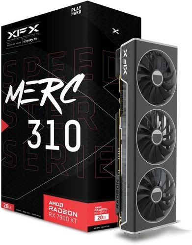 Tarjeta de video AMD XFX Merc 310 Radeon Series RX 7900 XT MERC 310 RX-79TMERCU9 20GB