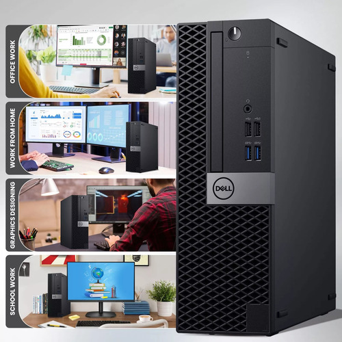 Cpu Dell Core I7 6ta Gen 16gb Ram 1000gb Ssd Lcd 24 2gbvideo (Reacondicionado)