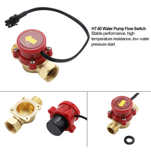 Bomba, 1 Unidad, Sensor De Agua Con Rosca Ht-60 Ac220v, 0,5