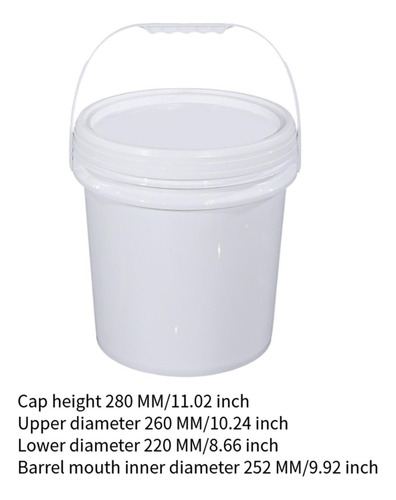 Cubo De Almacenamiento De Latas De Pintura Cubo De 10 Litros
