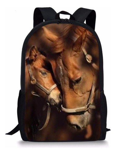 Mochila Para Ninos - Caballos