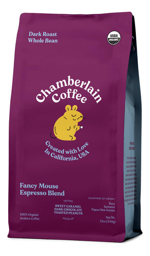 Chamberlain Coffee Fancy Mouse Espresso Blend  Extra Aud.