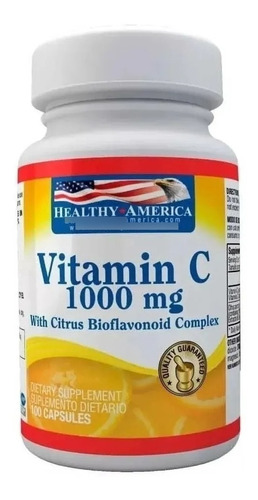 Vitamina C 1000mg Americana X100 Ca - Unidad a $462