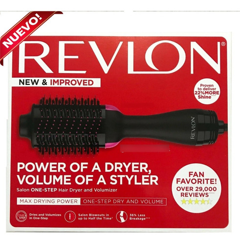 Cepillo Revlon Original Nueva Version Caja Roja Envio Hoy