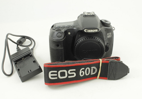 Canon Eos 60d Dslr Body Negro (Usado)