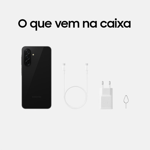 Celular Samsung Galaxy A26 5g 256gb, 8gb Ram, Câmera De 50mp, Ip67, Tela Super Amoled 6.7 , Nfc - Preto