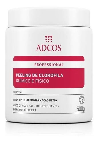  Peeling De Clorofila 500g Adcos