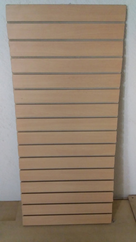 Imagen 7 de 10 de Exhibipanel Panel Ranurado 132.5 Cm Ancho X 122 Cm Largo Ofe