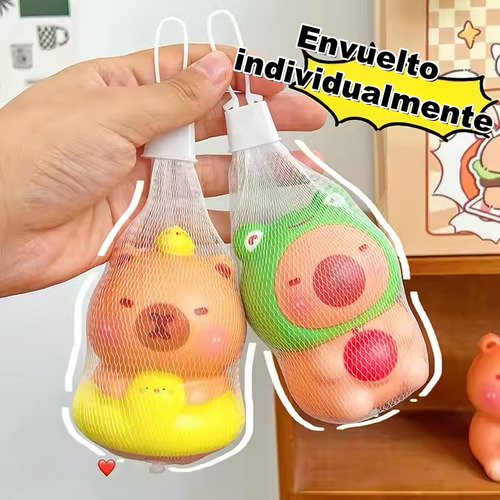 Juguetes Antiestrés Capibara Squishys Estirable Relajante