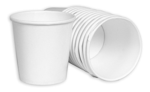 Imagen 2 de 2 de Vasos Blancos Para Café Selva 4 Oz. (25x50)