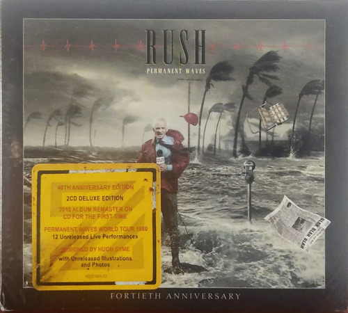 Rush Permanent Waves 2 Cd Yes Genesis Marillion Asia Atenea